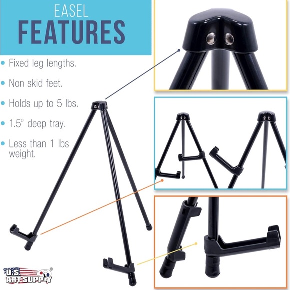 NIB Small 14” Portable Easel - Picture 2 of 16